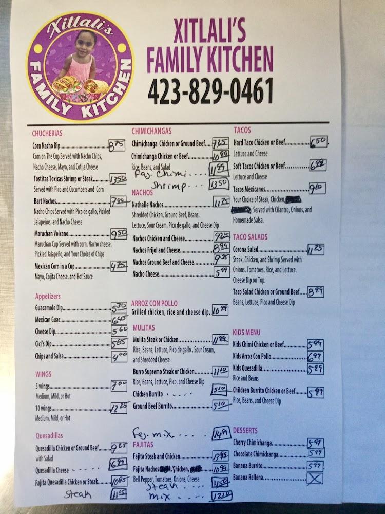 Xitlali's Family Kitchen Menu image 3